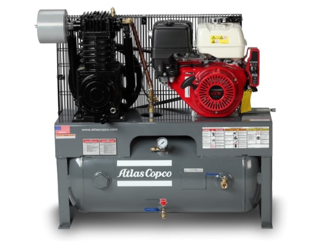 Atlas Copco AR Series Gas Powered Piston Air Compressor